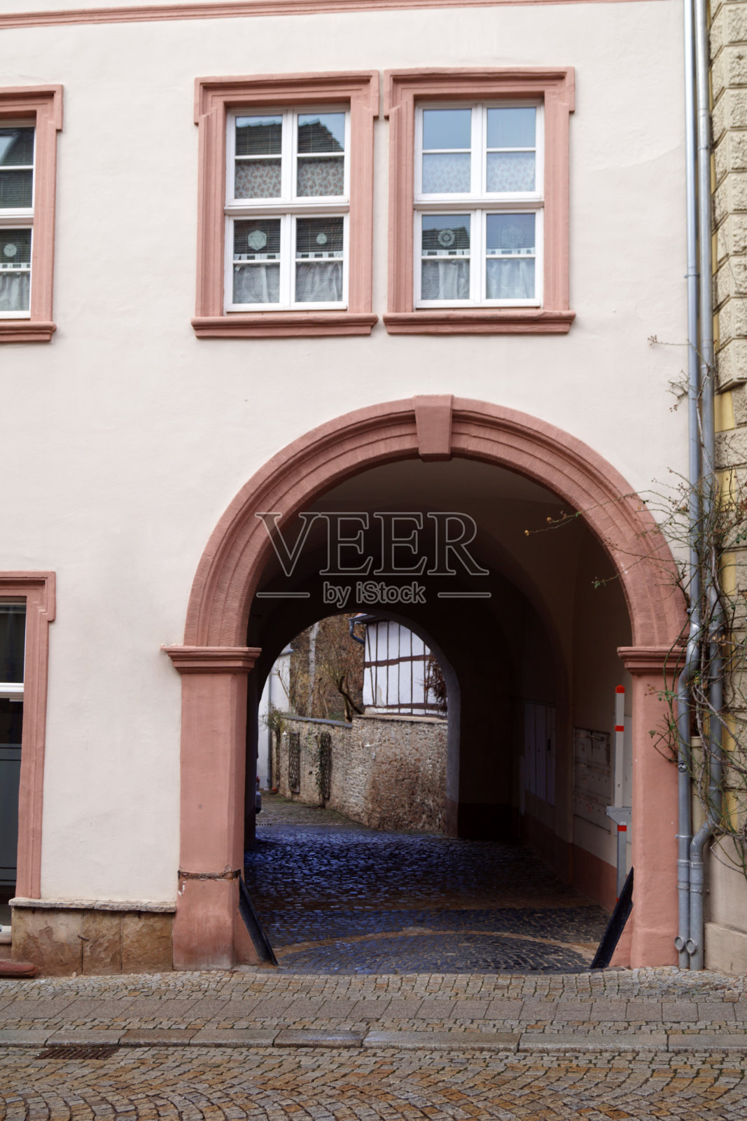 桑格豪森市中心照片摄影图片