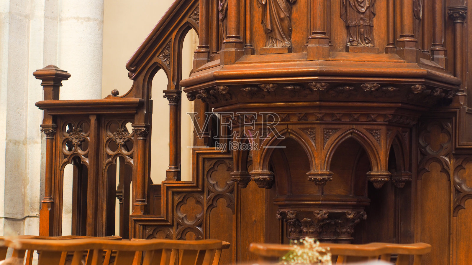 基督教堂。照片摄影图片