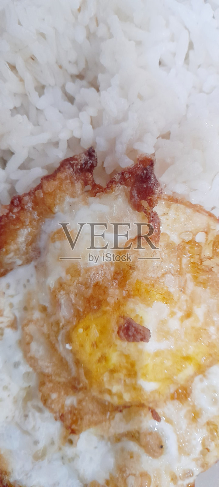 米饭和鸡蛋照片摄影图片