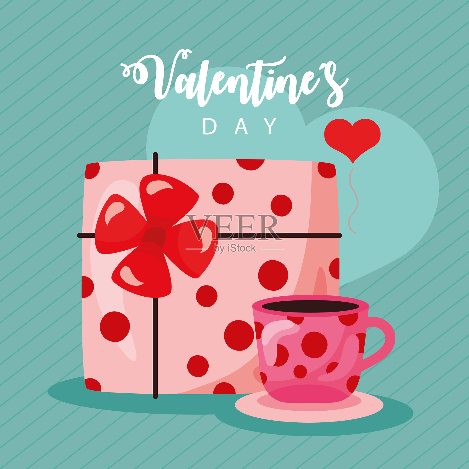 情人节快乐插画图片素材