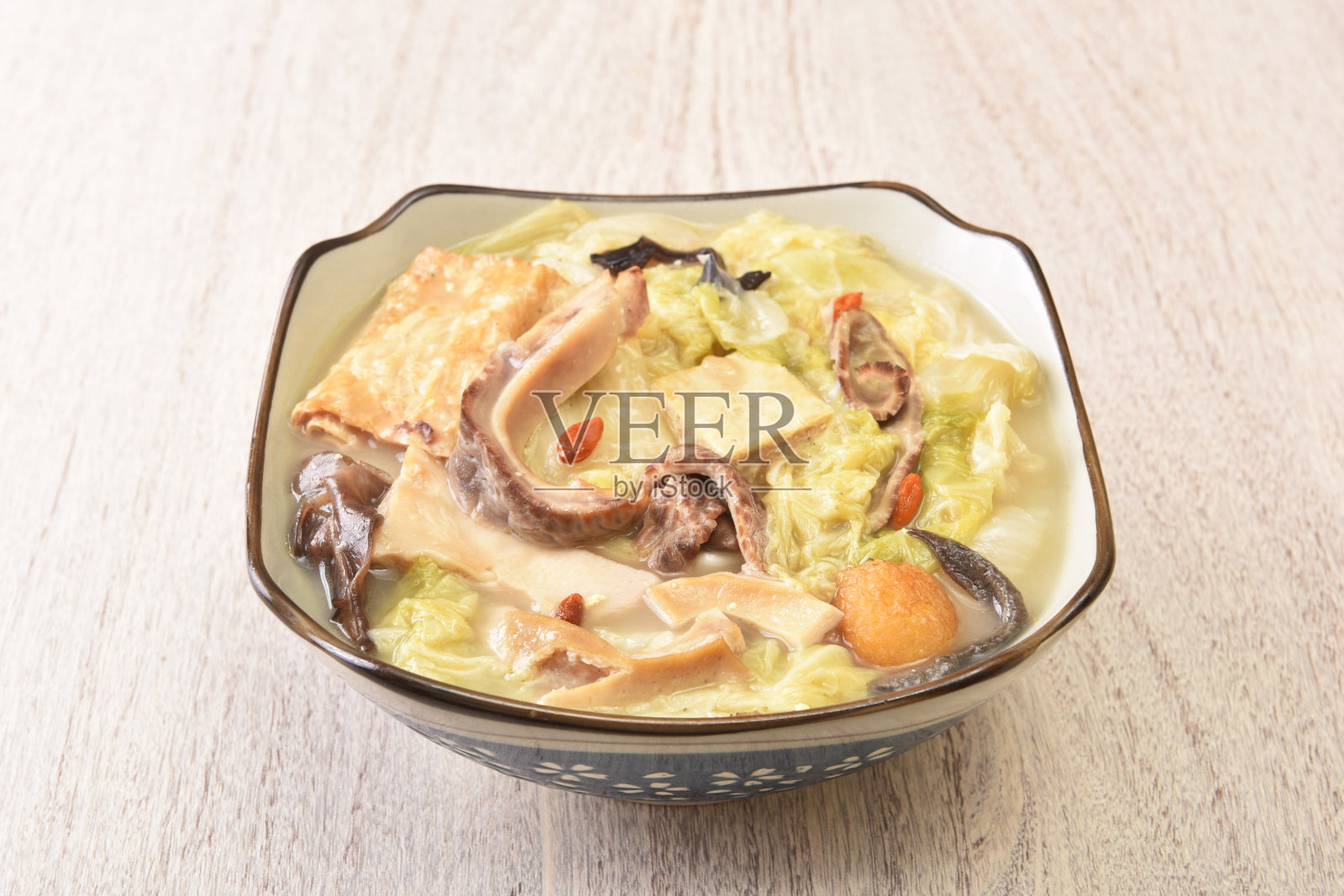 花椒猪胃汤照片摄影图片