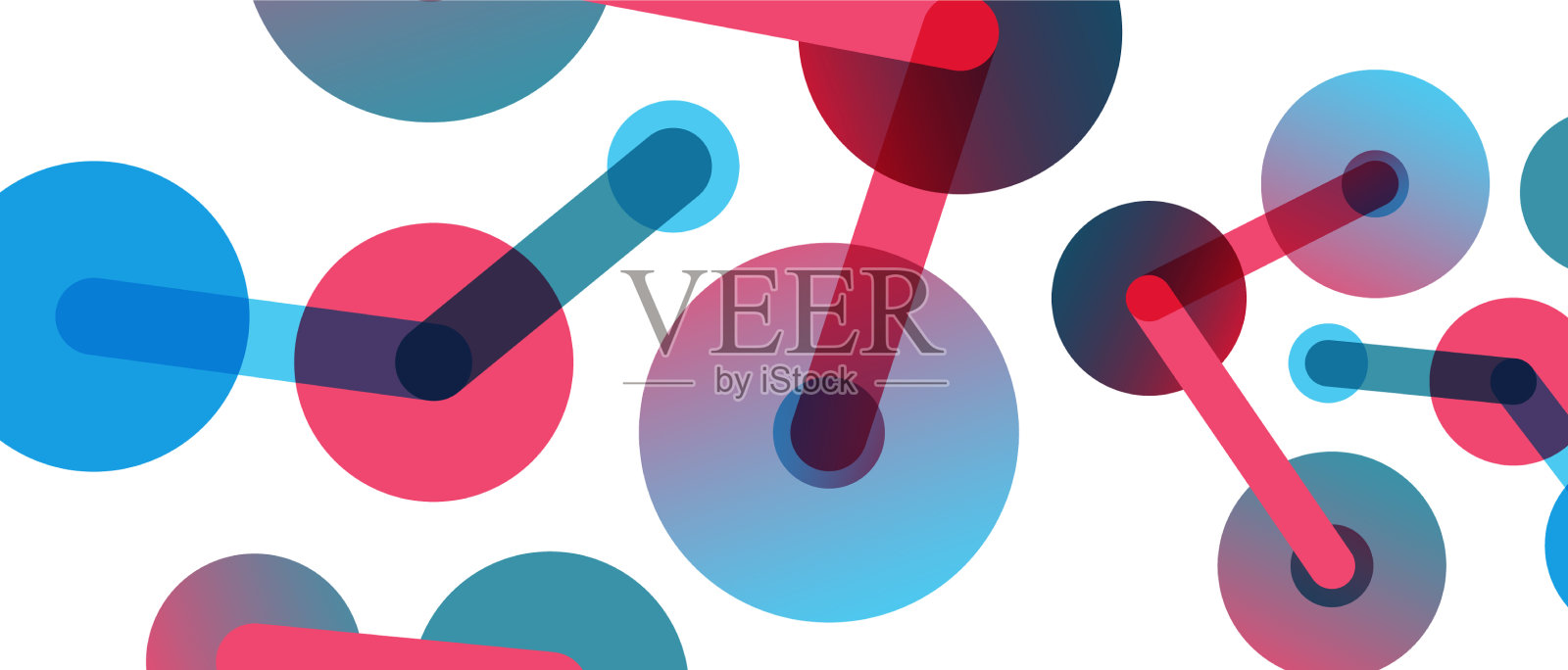 网络概念抽象背景点插画图片素材