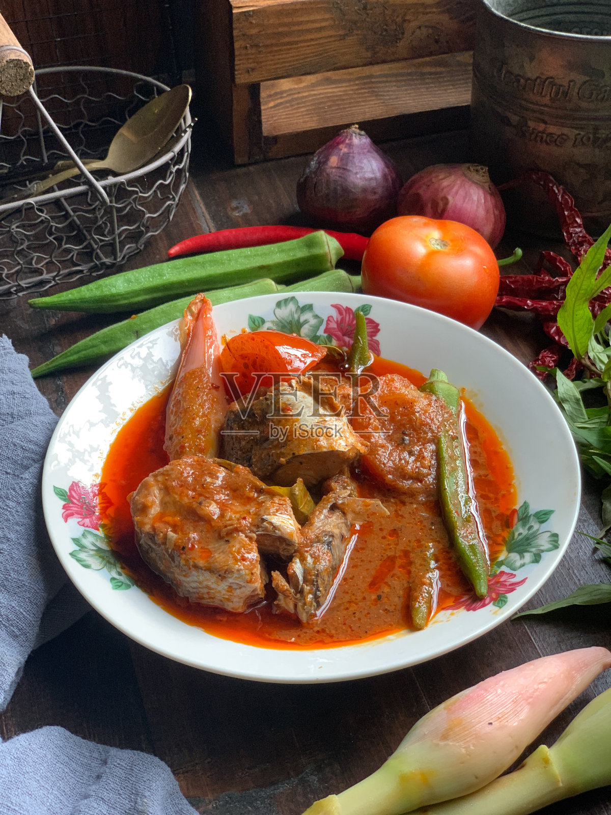 麻辣海鲜照片摄影图片