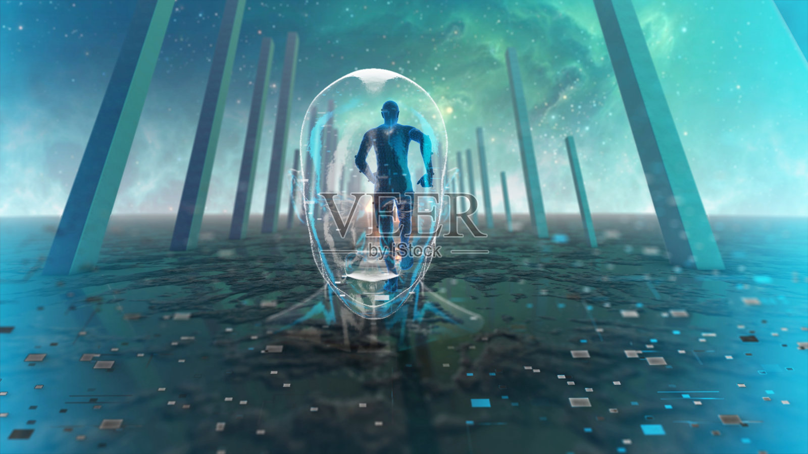 Cyborg背景照片摄影图片