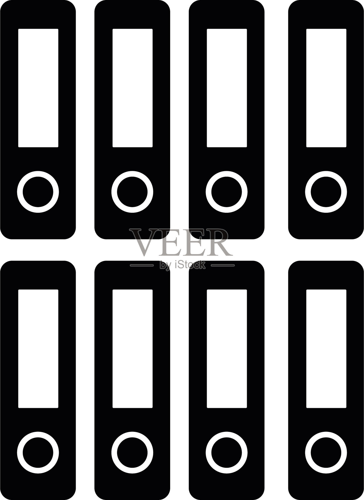 文件夹web细线图标插画图片素材