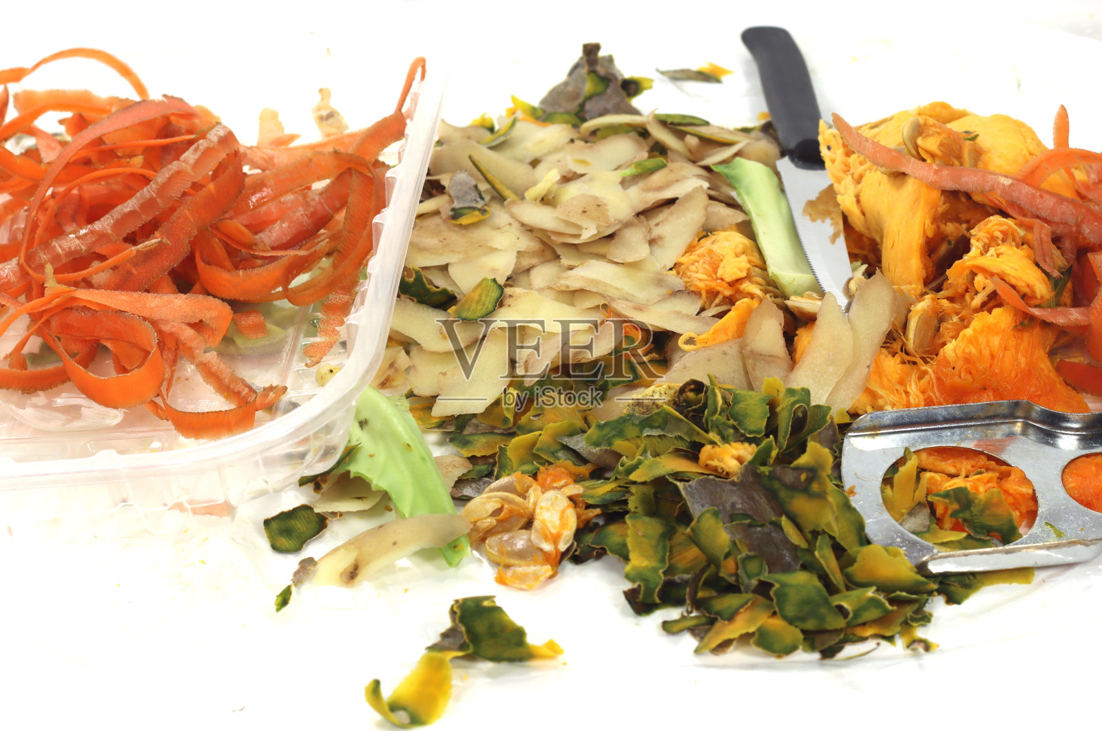 蔬菜废料照片摄影图片