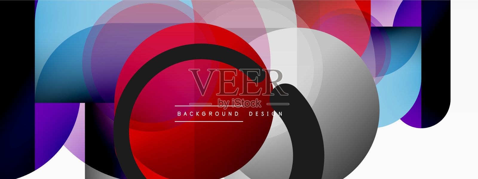 圆三角形可以使线和圆具有几何形状插画图片素材