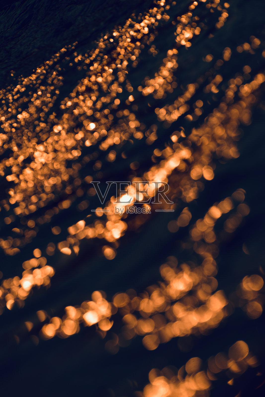 橙色照明的发光图案照片摄影图片