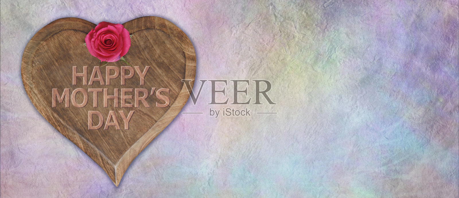 母亲节快乐木心乡村留言牌照片摄影图片