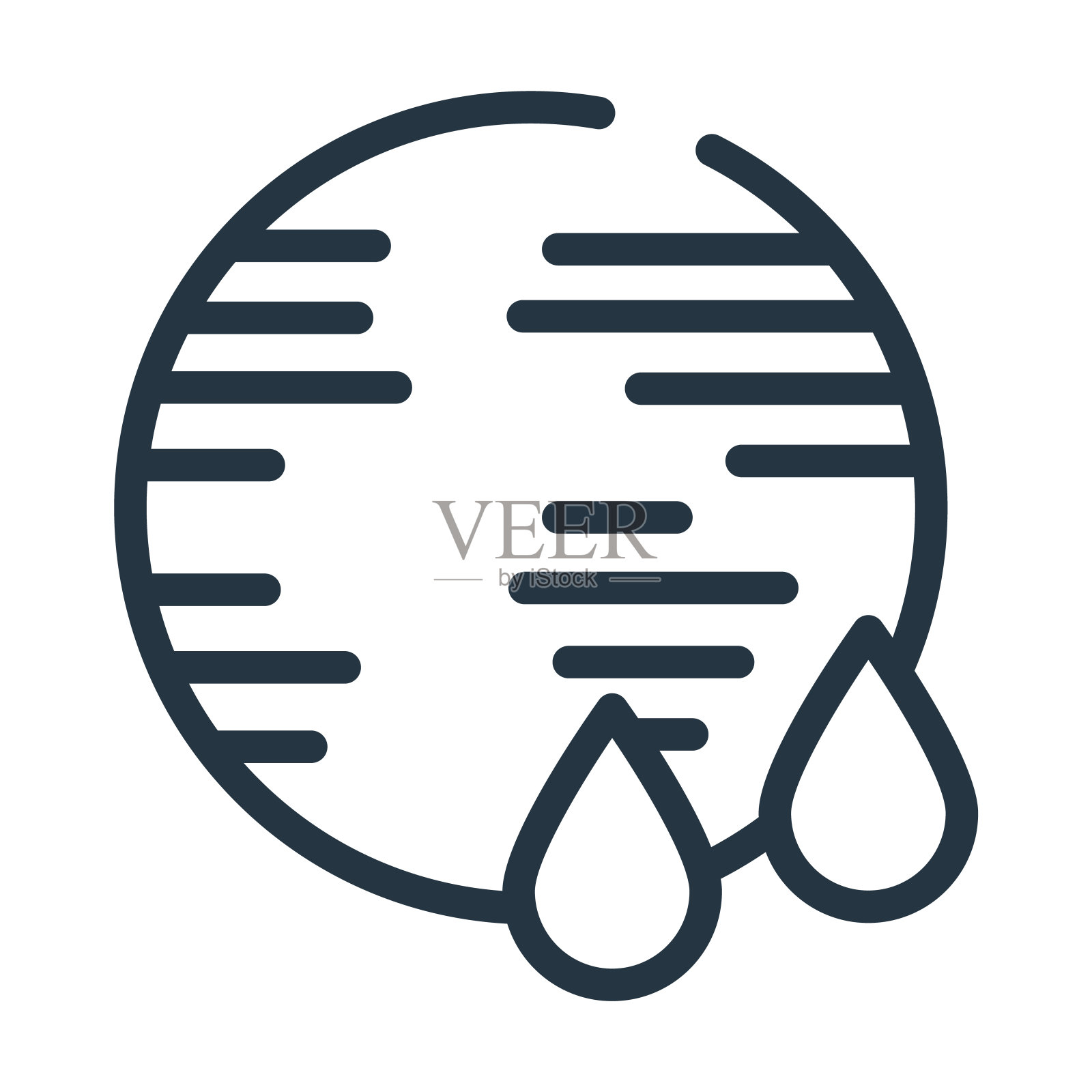 石油行星细线图标。行星,地球线性图标从符号概念孤立的轮廓符号。矢量插图符号元素的网页设计和应用程序。插画图片素材