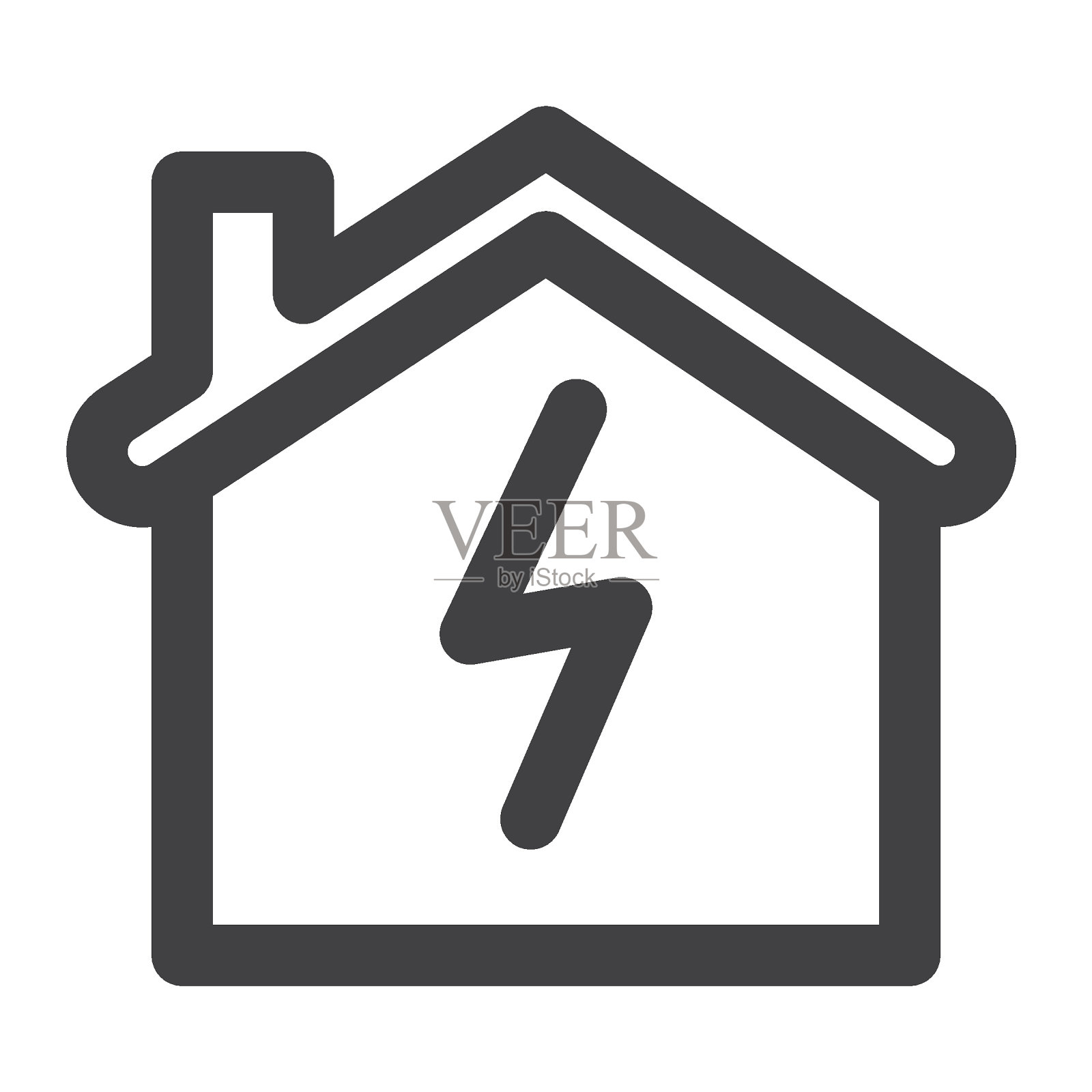 家用电线图标插画图片素材