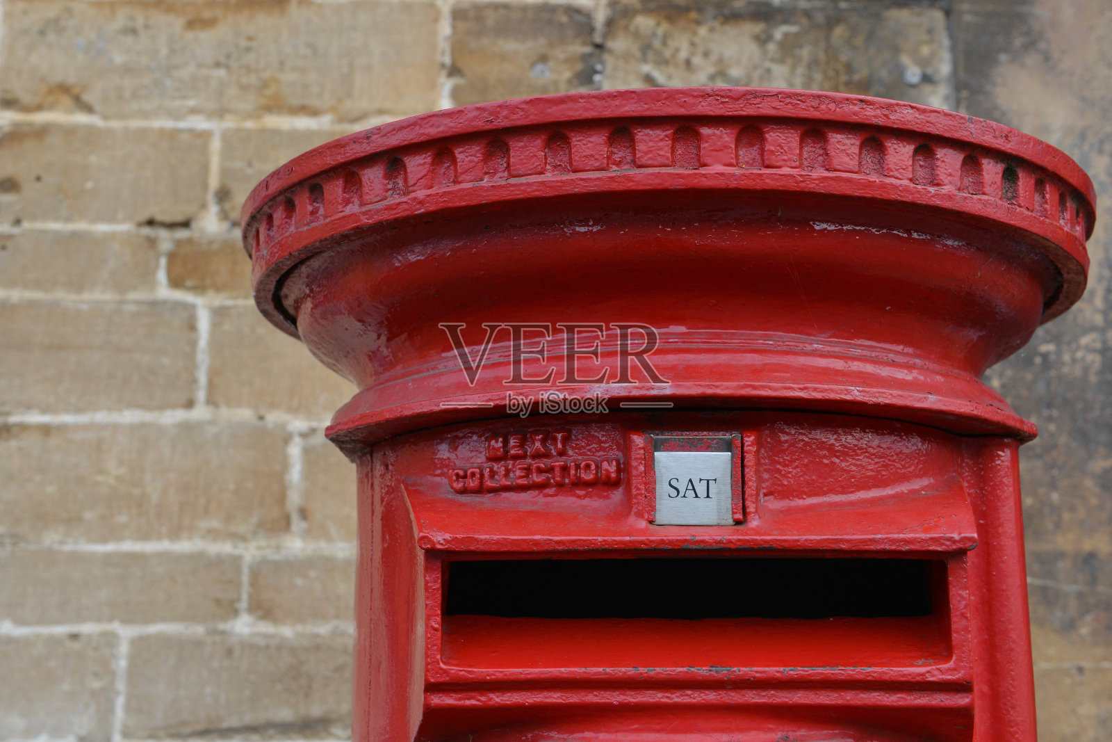 传统的英国红邮筒照片摄影图片