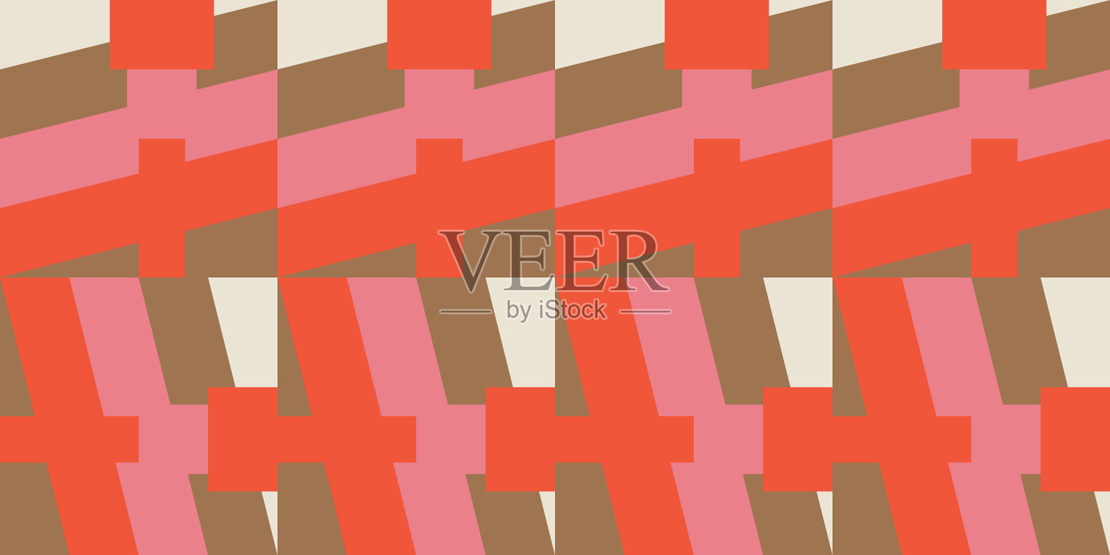 抽象地质景观长1分开插画图片素材