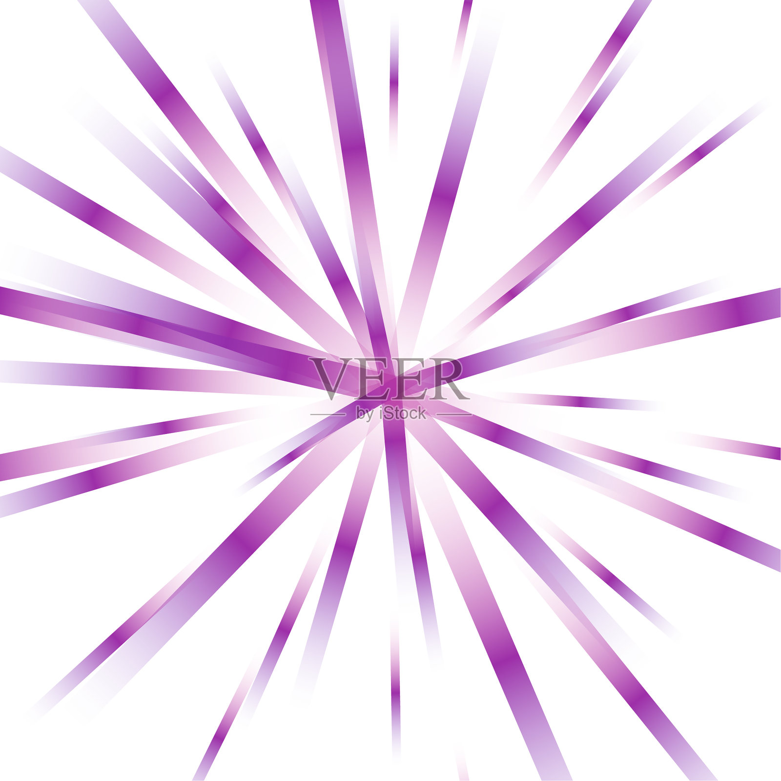 带有径向条纹的抽象背景。插画图片素材