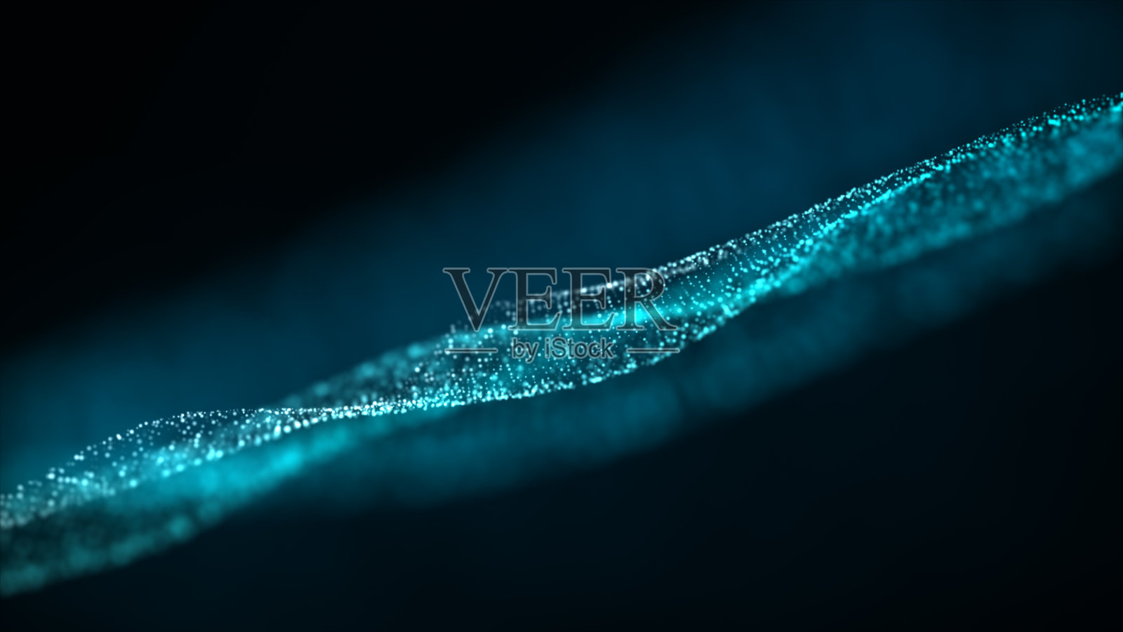 闪亮的蓝色粒子背景照片摄影图片