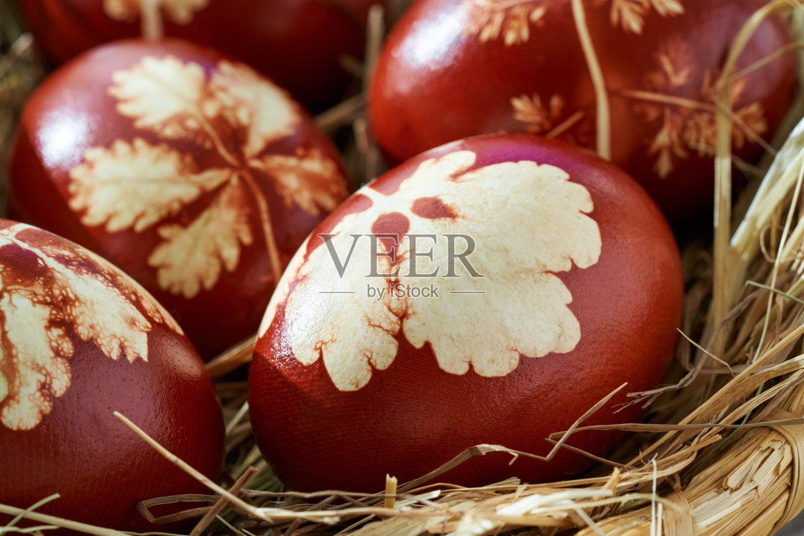 洋葱皮复活节彩蛋,特写镜头照片摄影图片