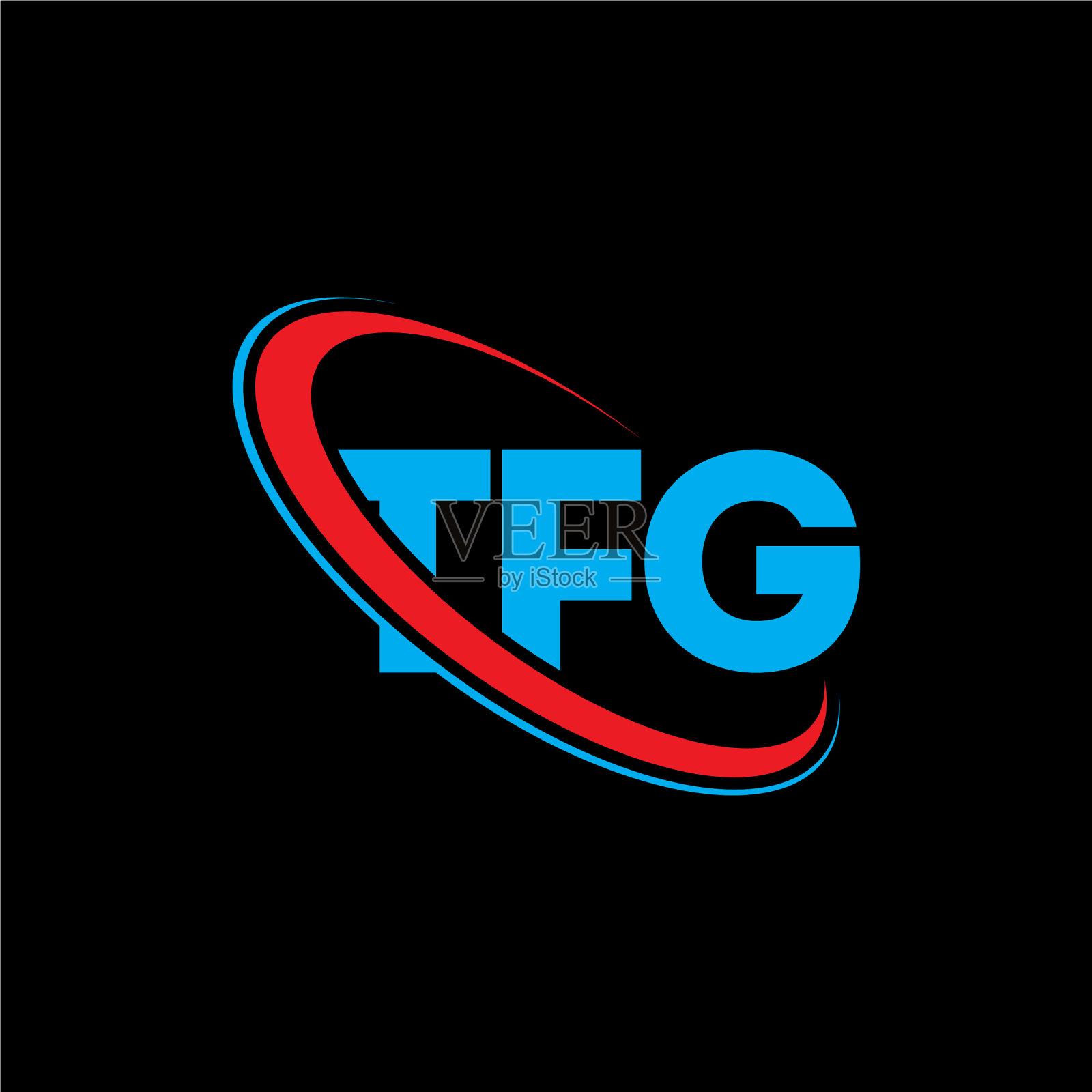 TFG logo TFG字母logo设计插画图片素材