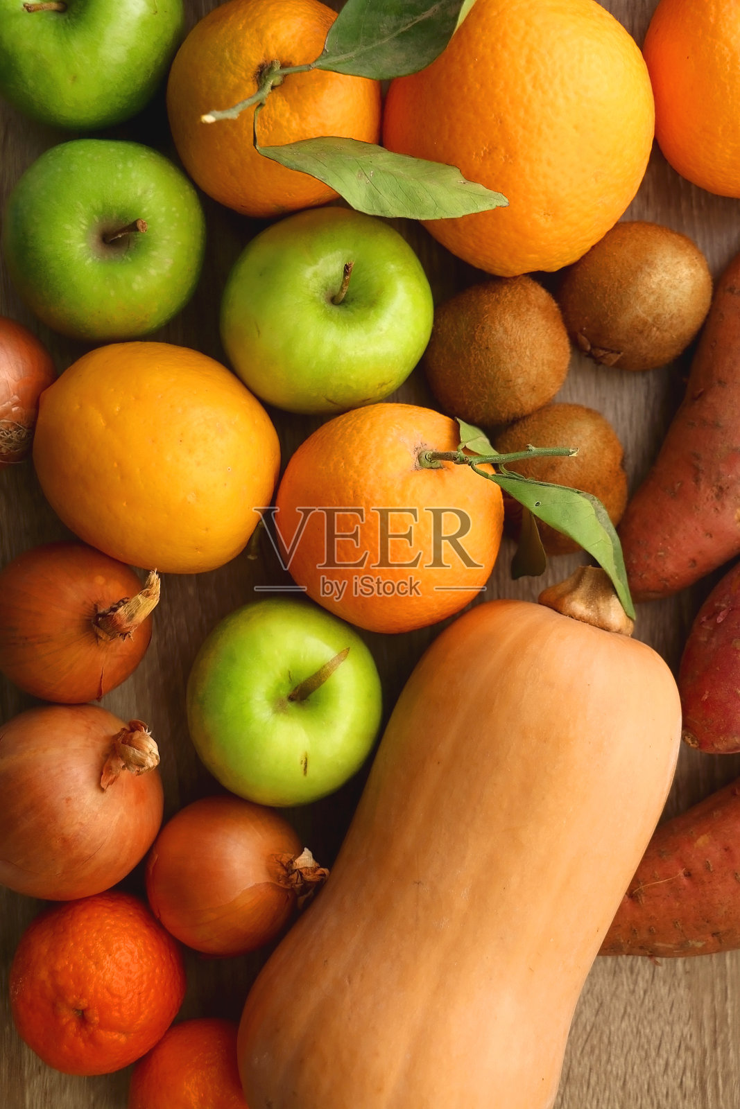 各种水果和蔬菜照片摄影图片