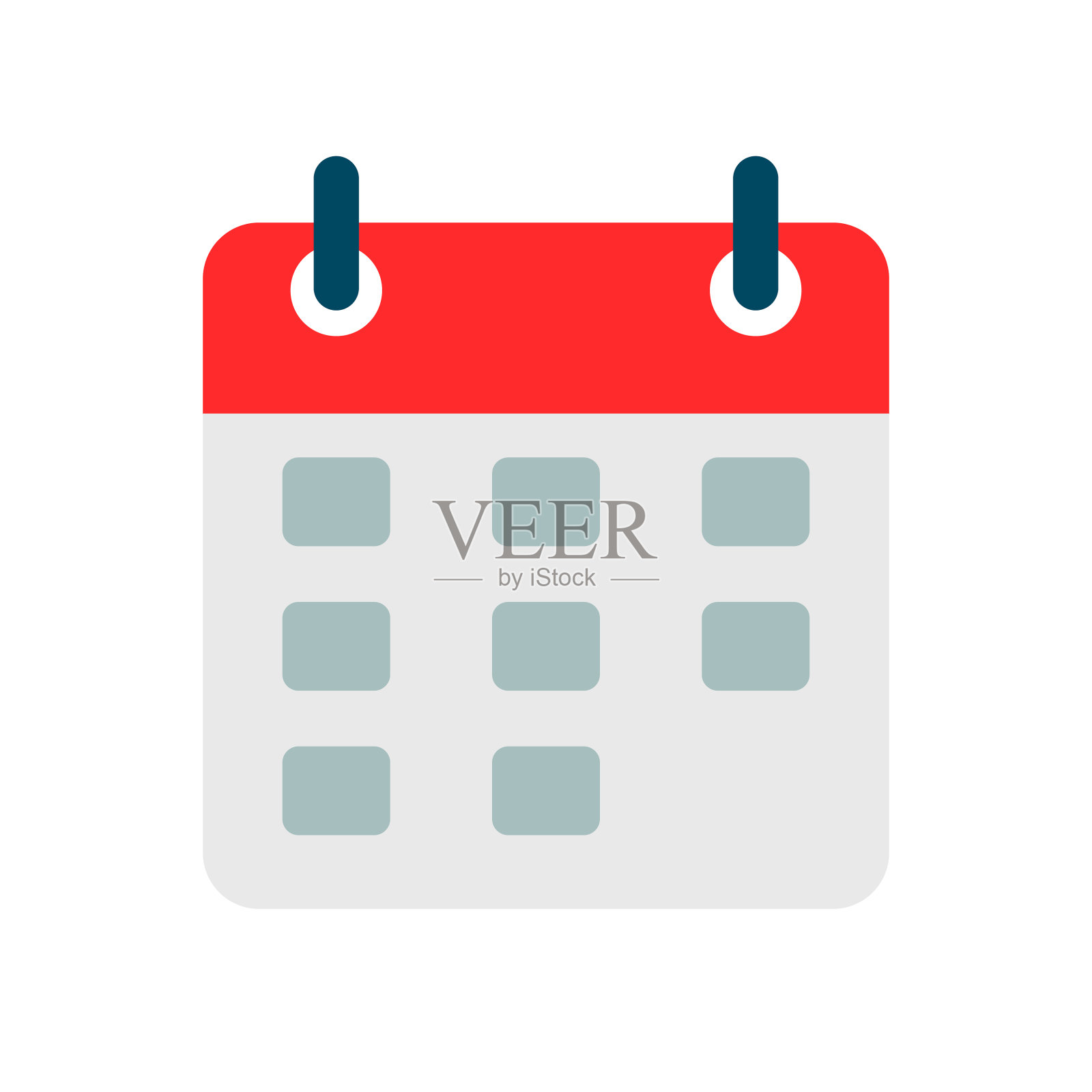 现代安排图标。日历和未来计划。向量。插画图片素材