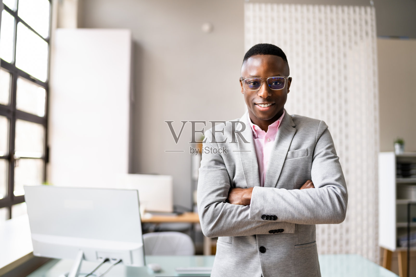 成功的商业经理形象照片摄影图片