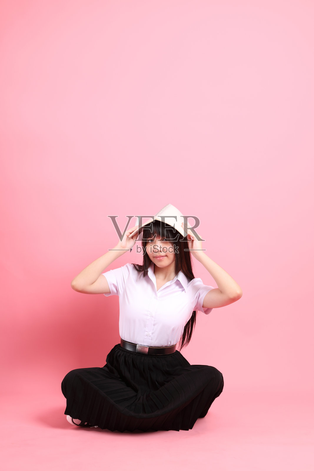 可爱的年轻的学生照片摄影图片