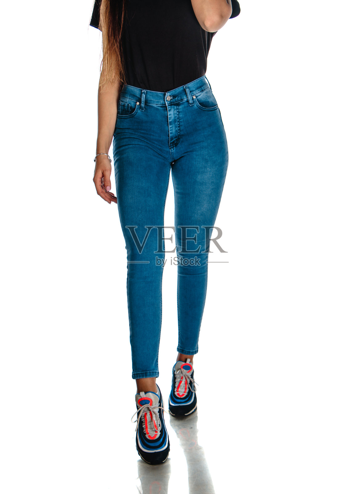 很酷的现代女孩照片摄影图片