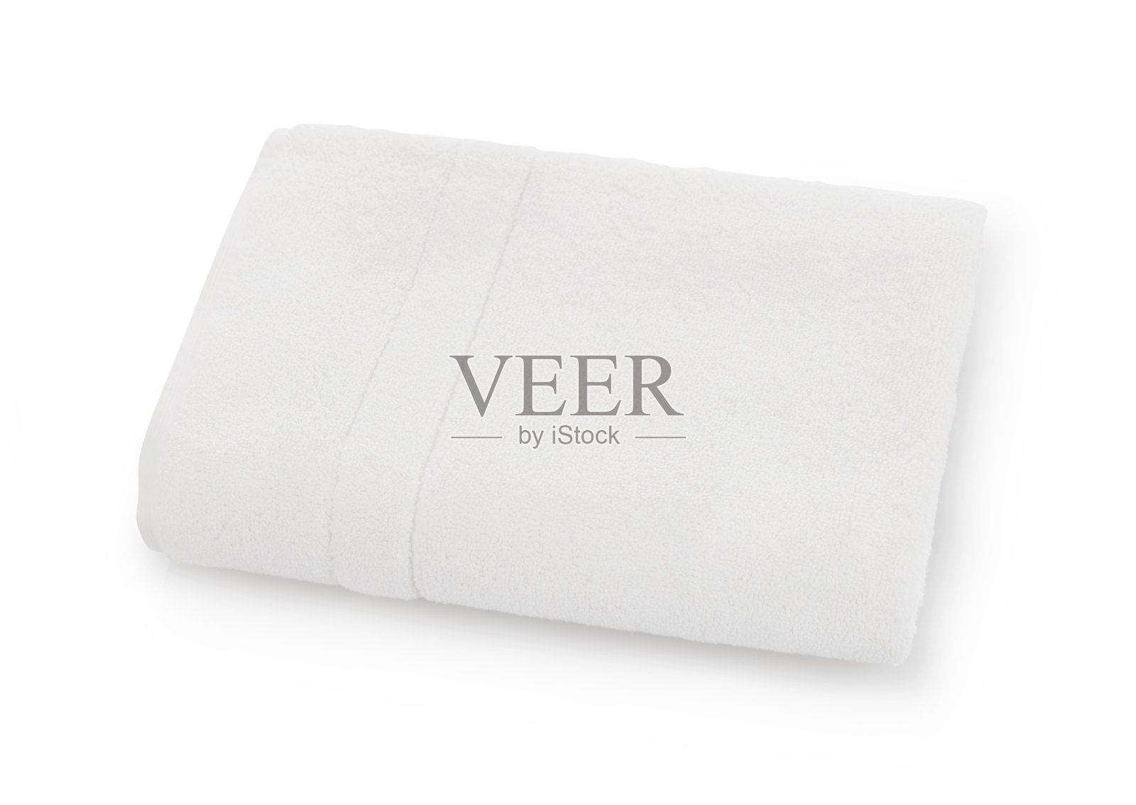 干净的白毛巾照片摄影图片