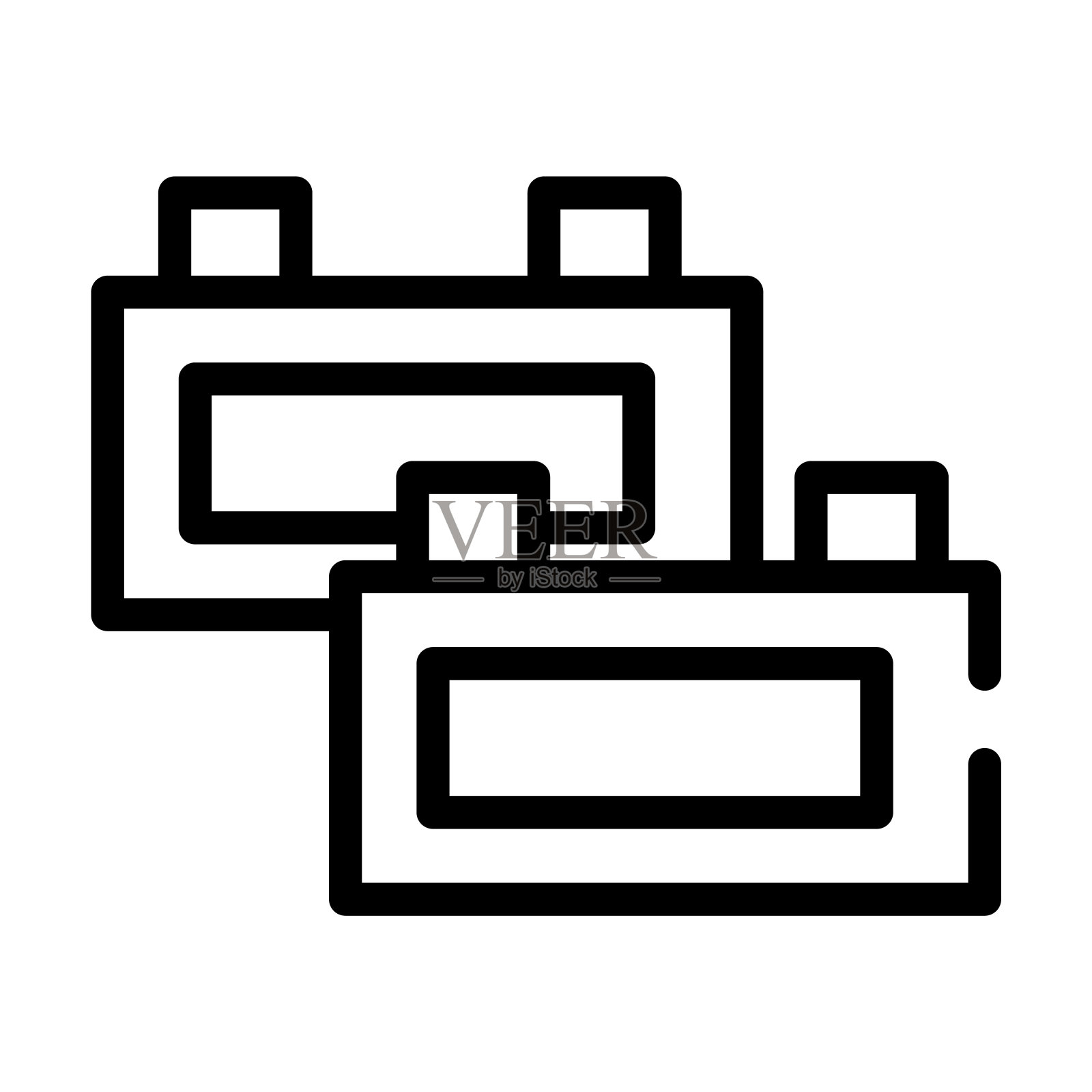 细线图标。玩具,玩线性图标从娱乐概念孤立轮廓标志。矢量插图符号元素的网页设计和应用程序。图标素材