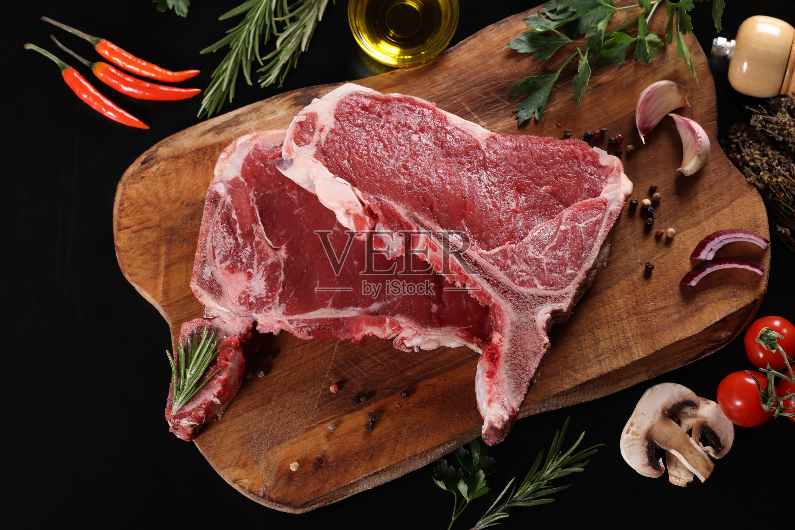 菲力牛排照片摄影图片