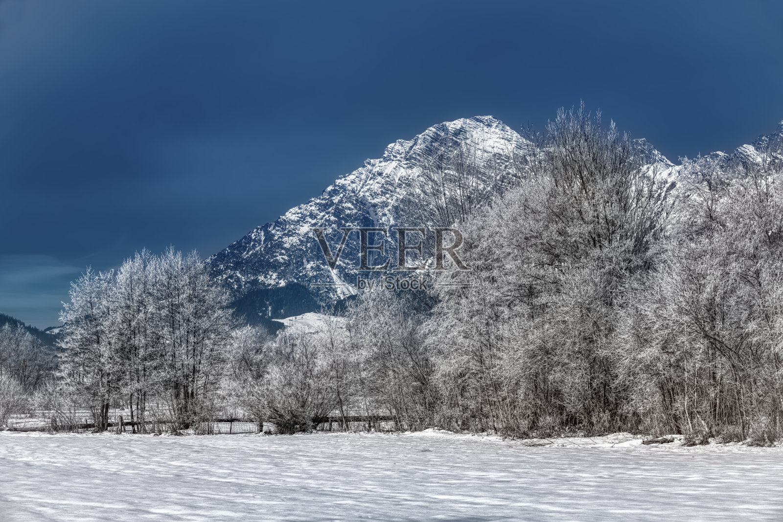 冬天的风景照片摄影图片