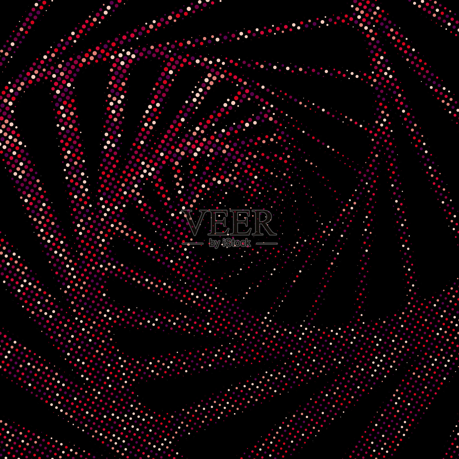 容积波模式。现实的三维波。装饰元素。每股收益10插画图片素材