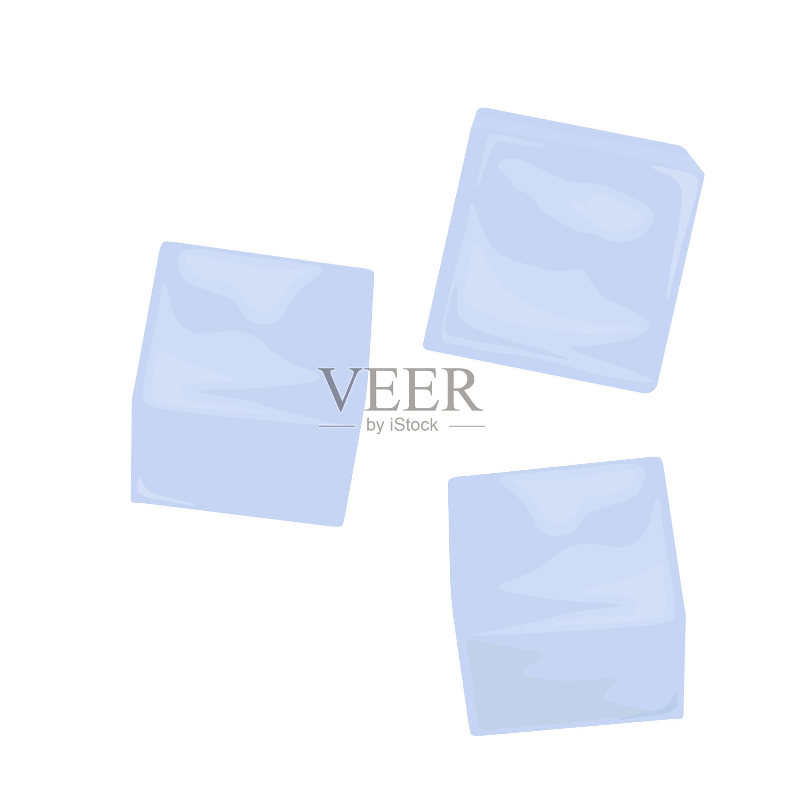 冰块插画图片素材