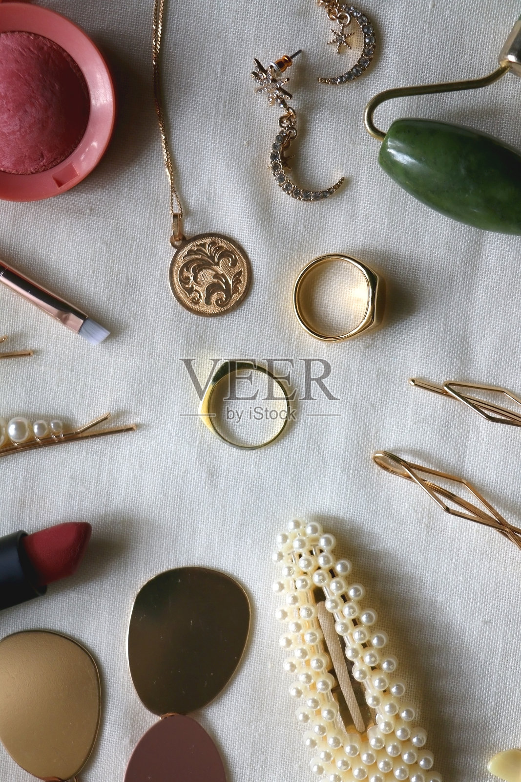 采购产品配件,珠宝和美容产品照片摄影图片