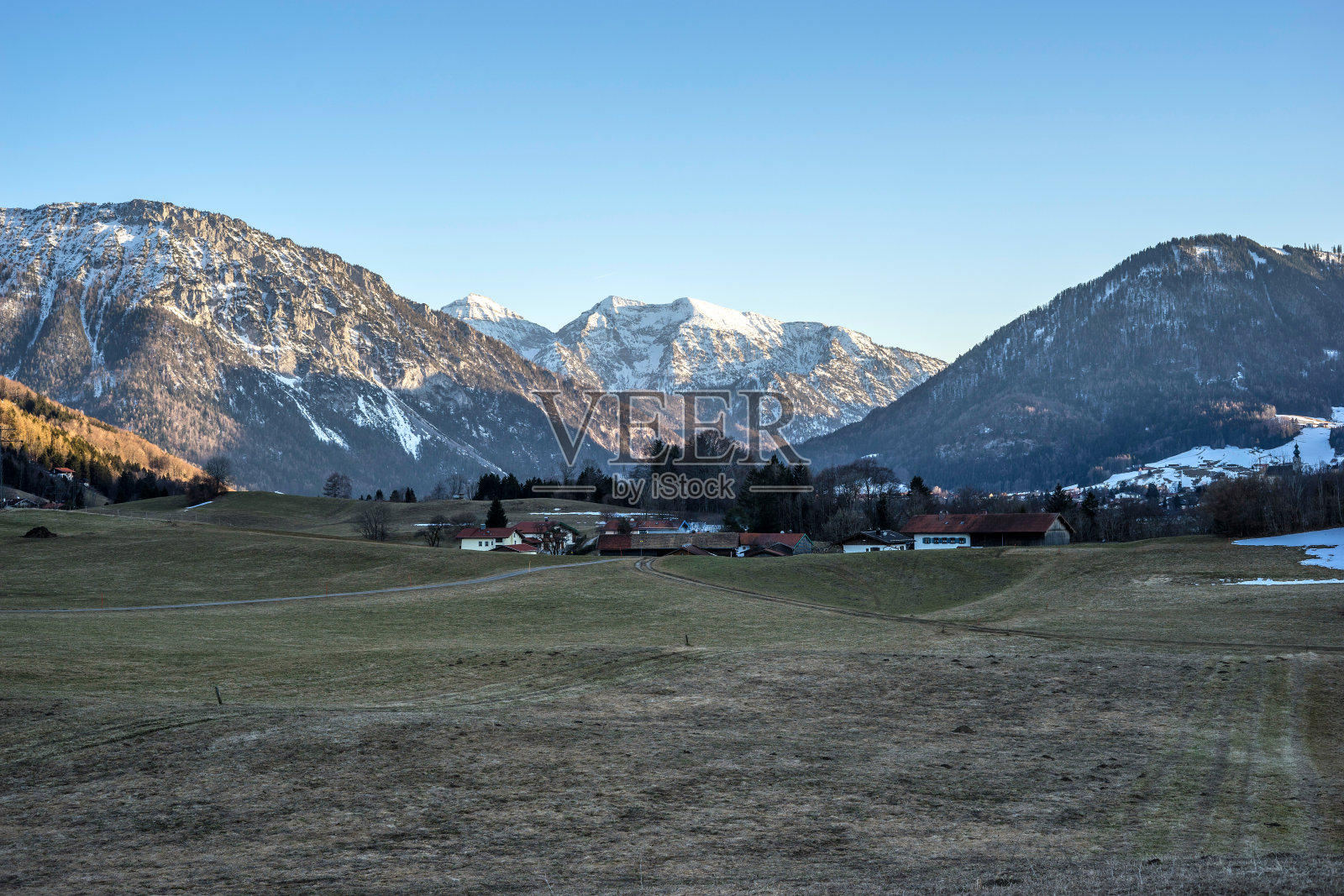 春天在Ruhpolding照片摄影图片