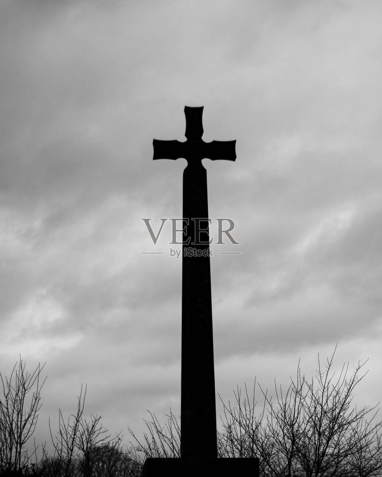 达勒姆大教堂交叉照片摄影图片