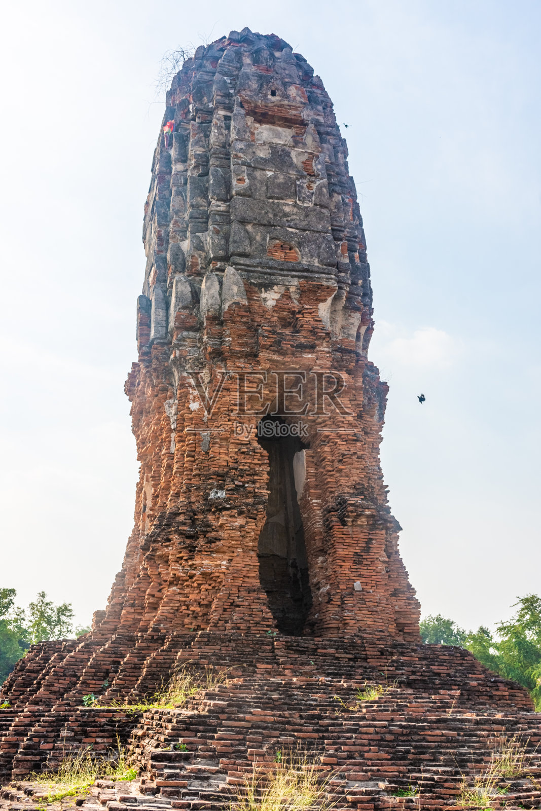 泰国大城府的古老寺庙照片摄影图片