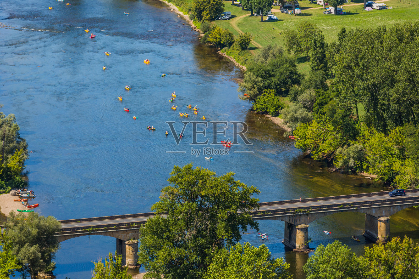来自Domme的Dordogne山谷照片摄影图片