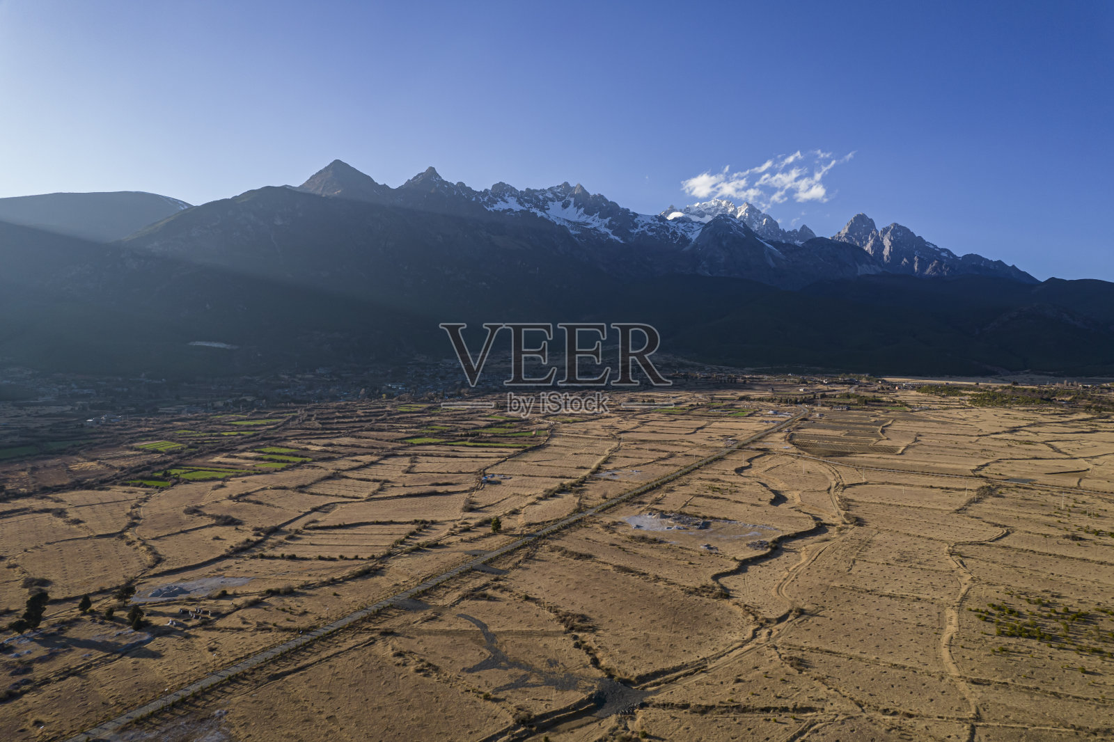 丽江航拍照片摄影图片