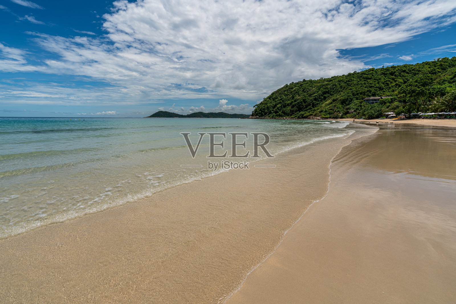 泰国罗勇Koh Samet岛的阳光海滩照片摄影图片