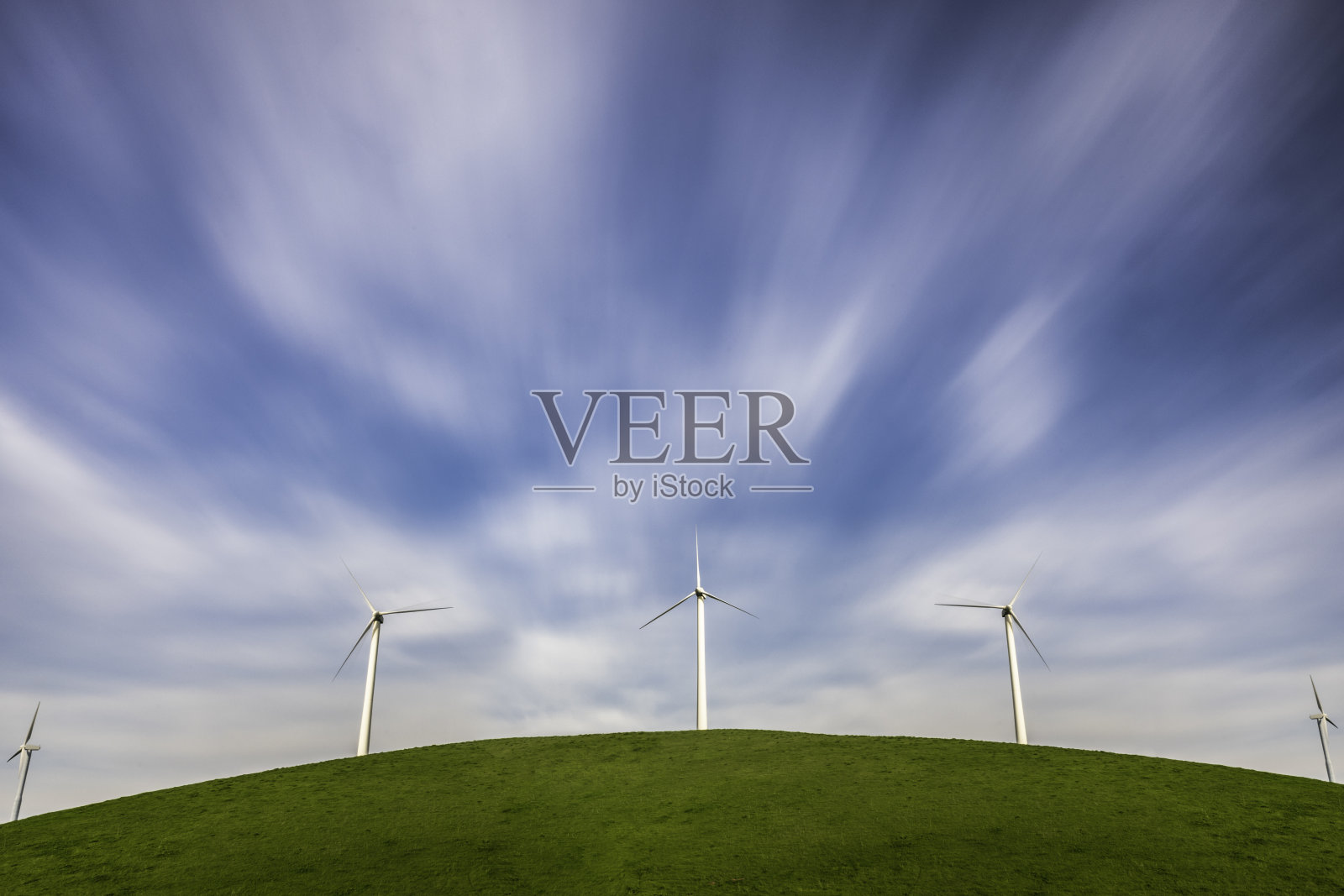 加州风电场照片摄影图片