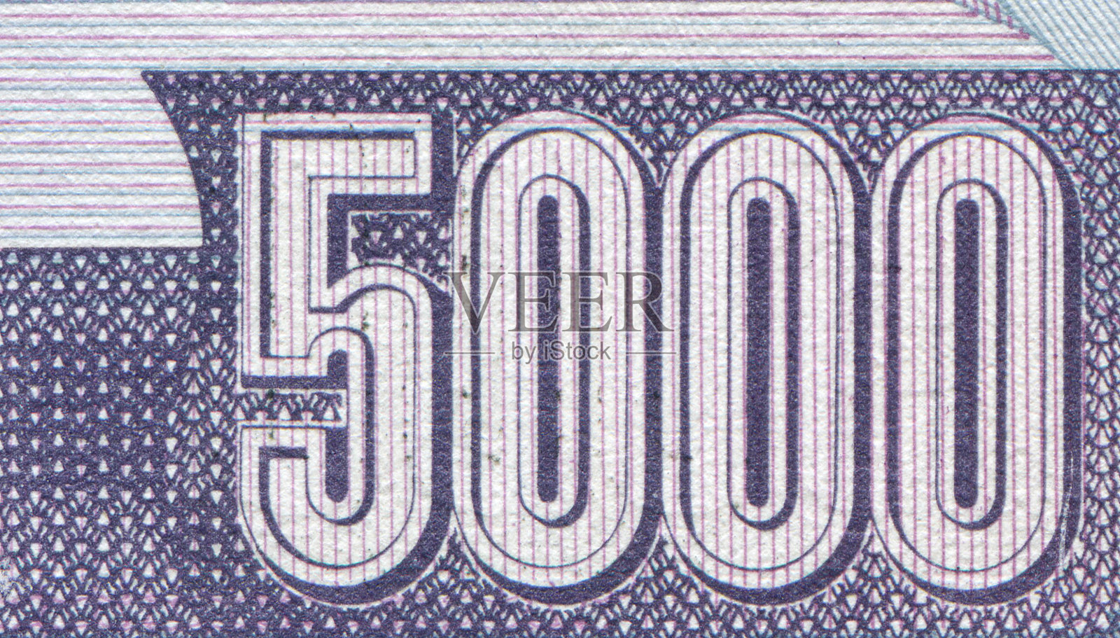 5000号纸币图案设计照片摄影图片