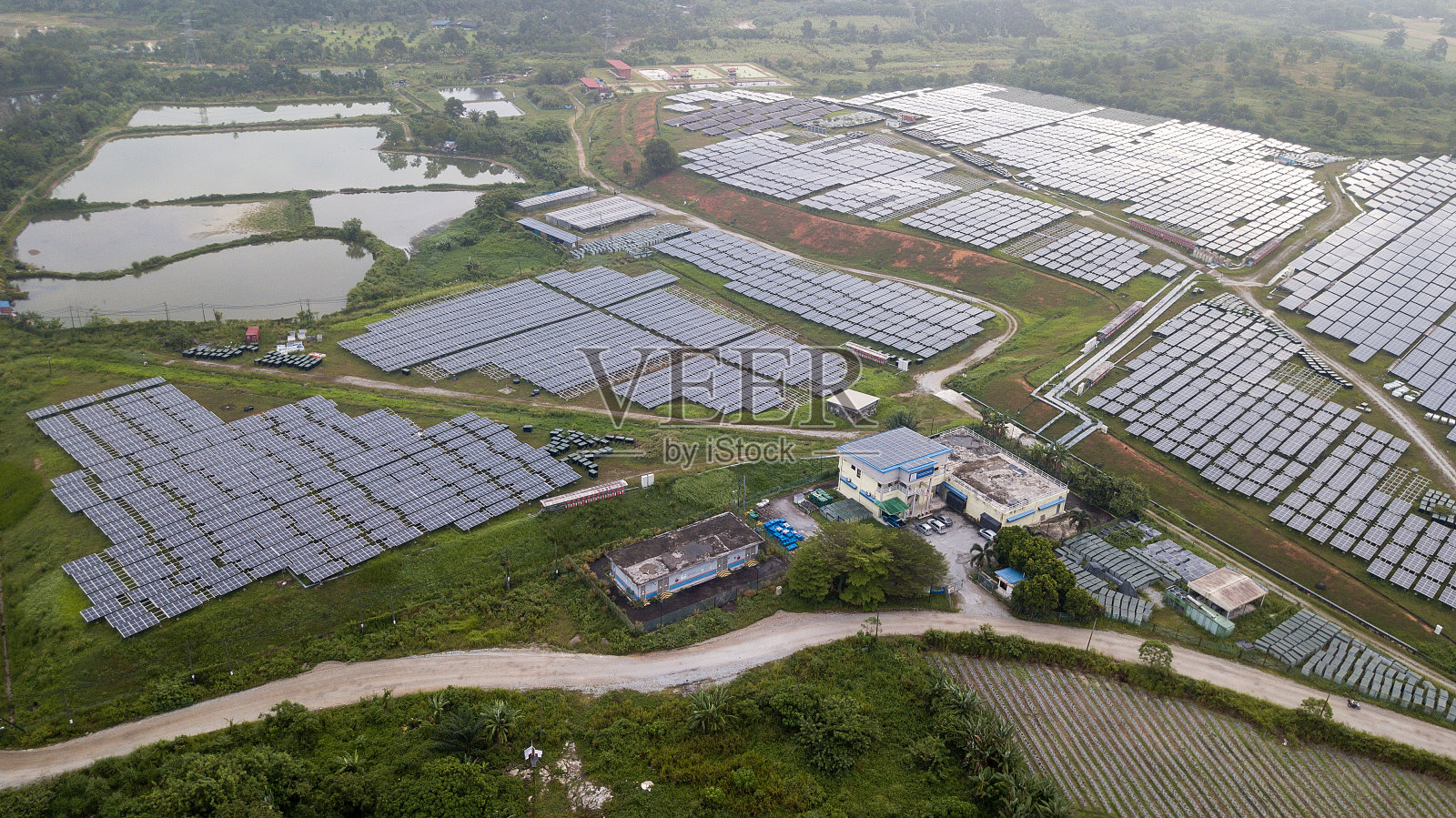 太阳能发电照片摄影图片