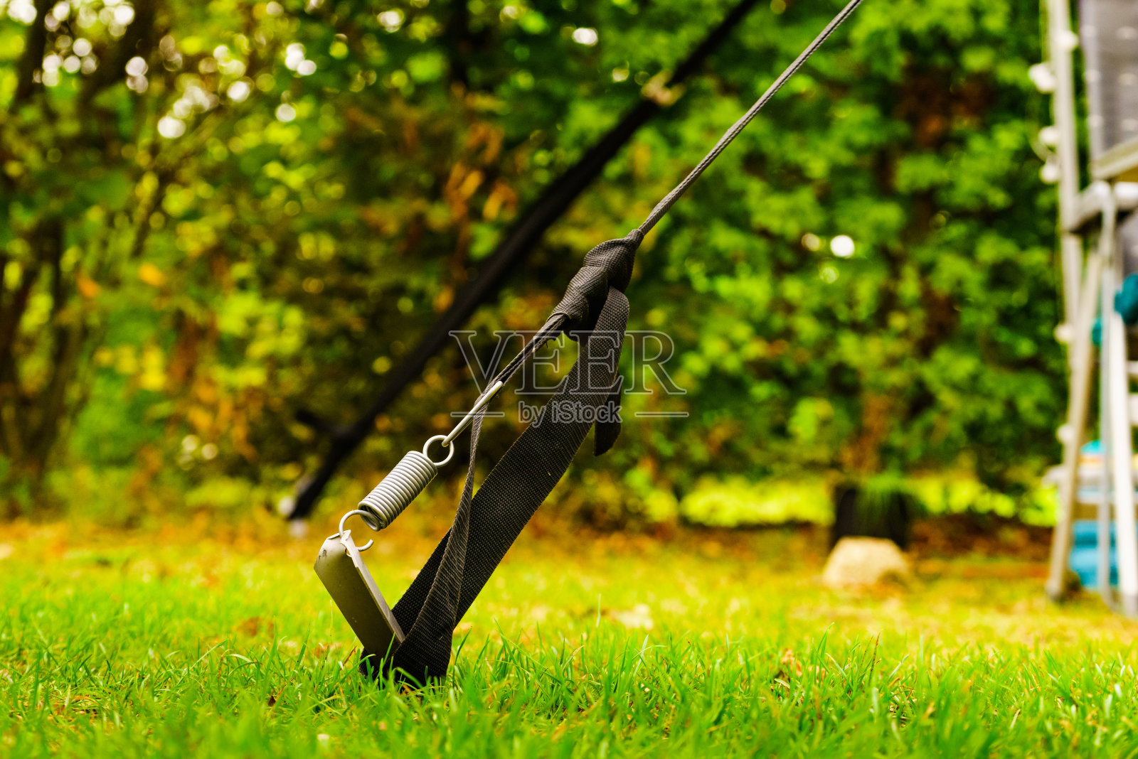 房车风篷用风暴带照片摄影图片