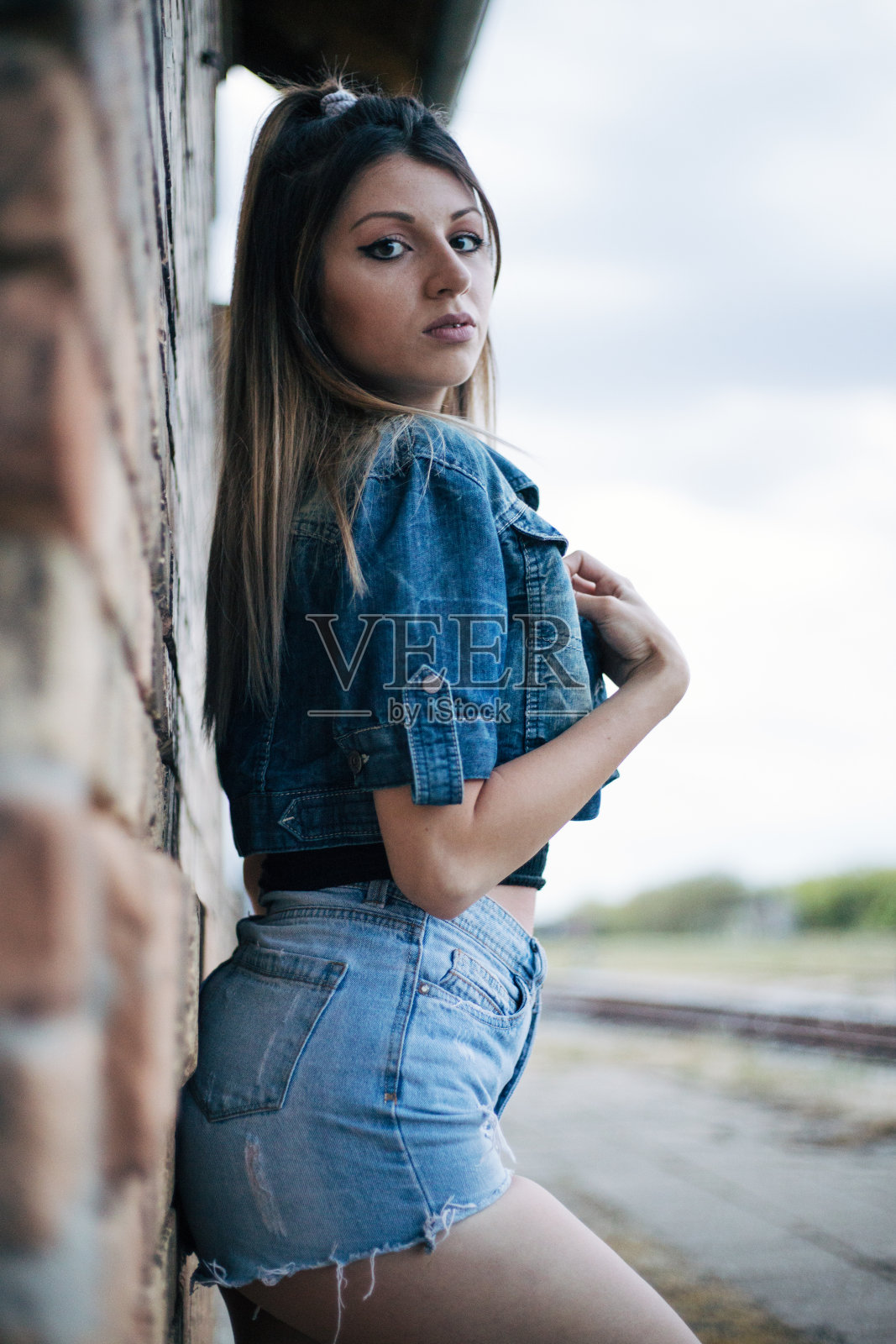 漂亮的女人照片摄影图片