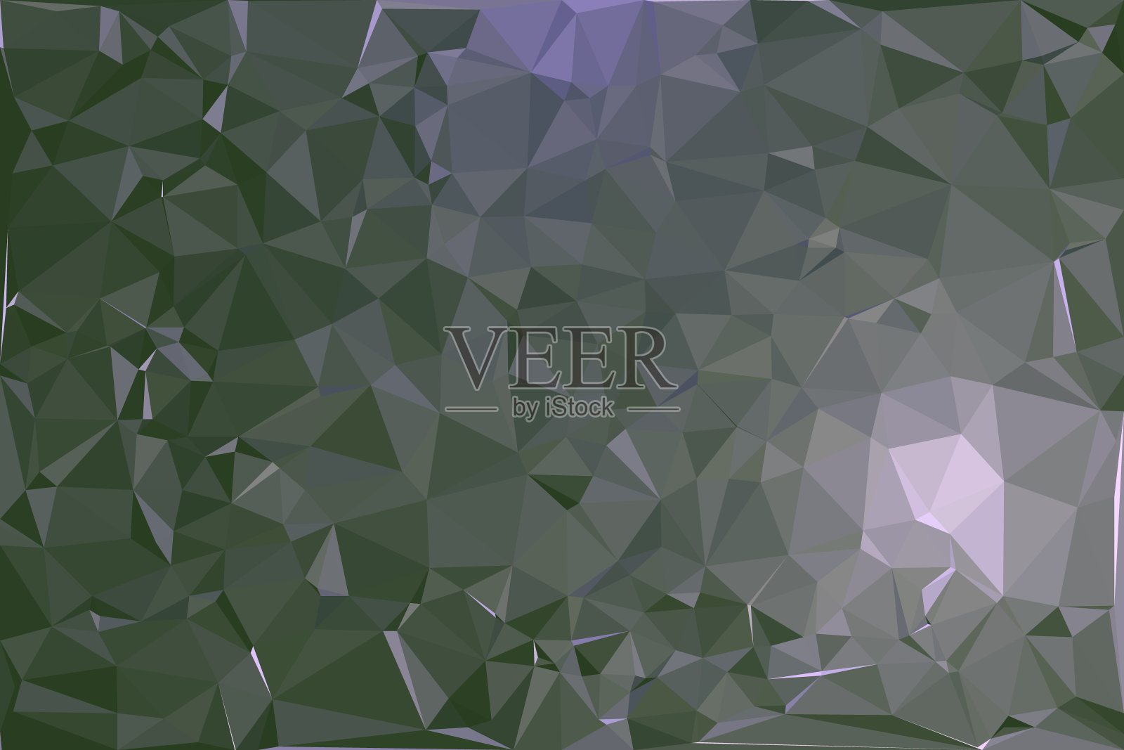 摘要多边形背景。三角形的几何图案。矢量插图。插画图片素材