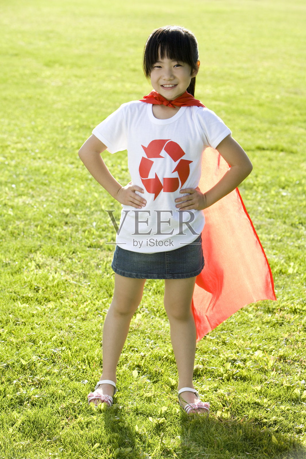 环保超人照片摄影图片