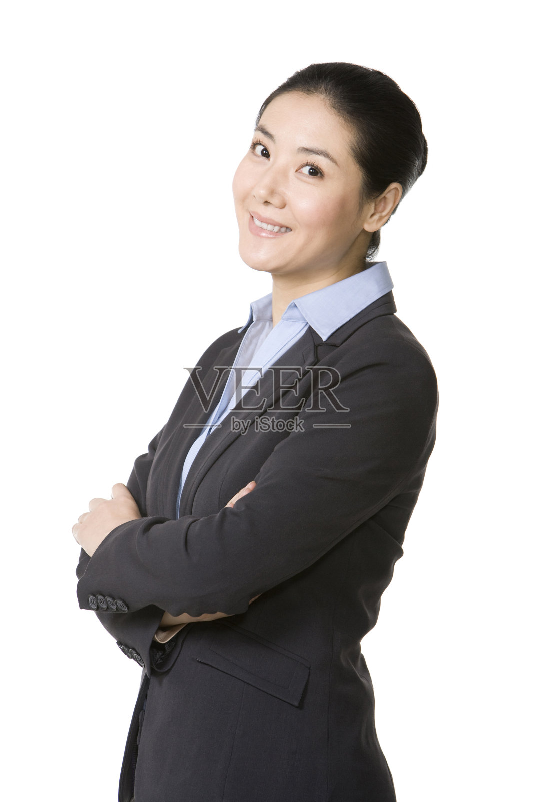 商务女士肖像照片摄影图片