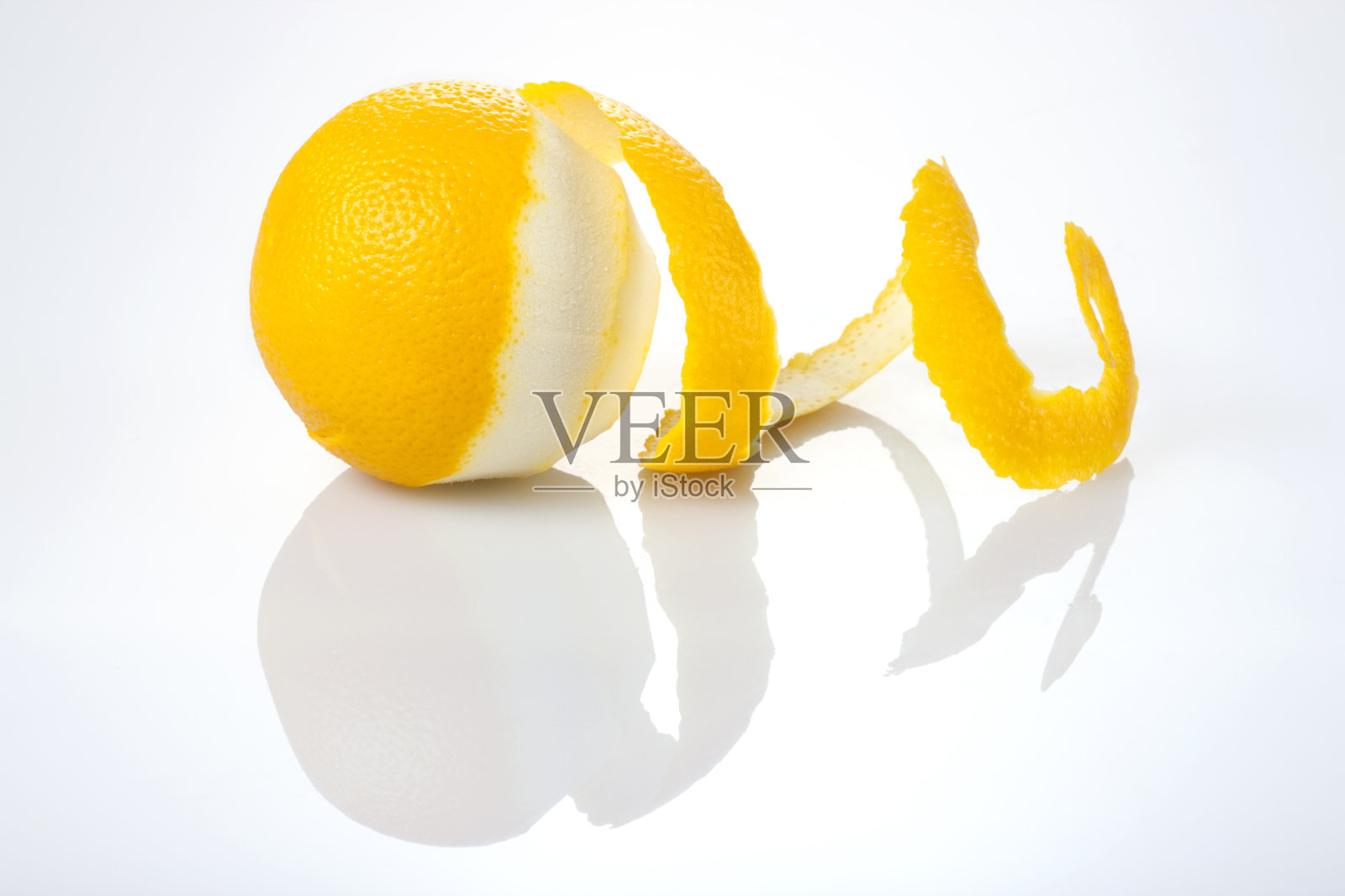 削皮的橙子照片摄影图片