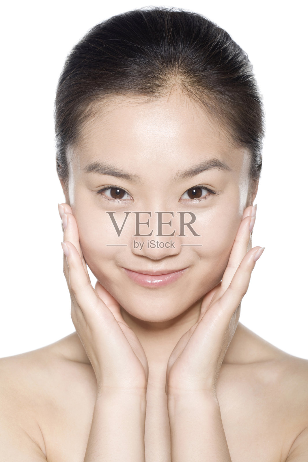 美女特写照片摄影图片