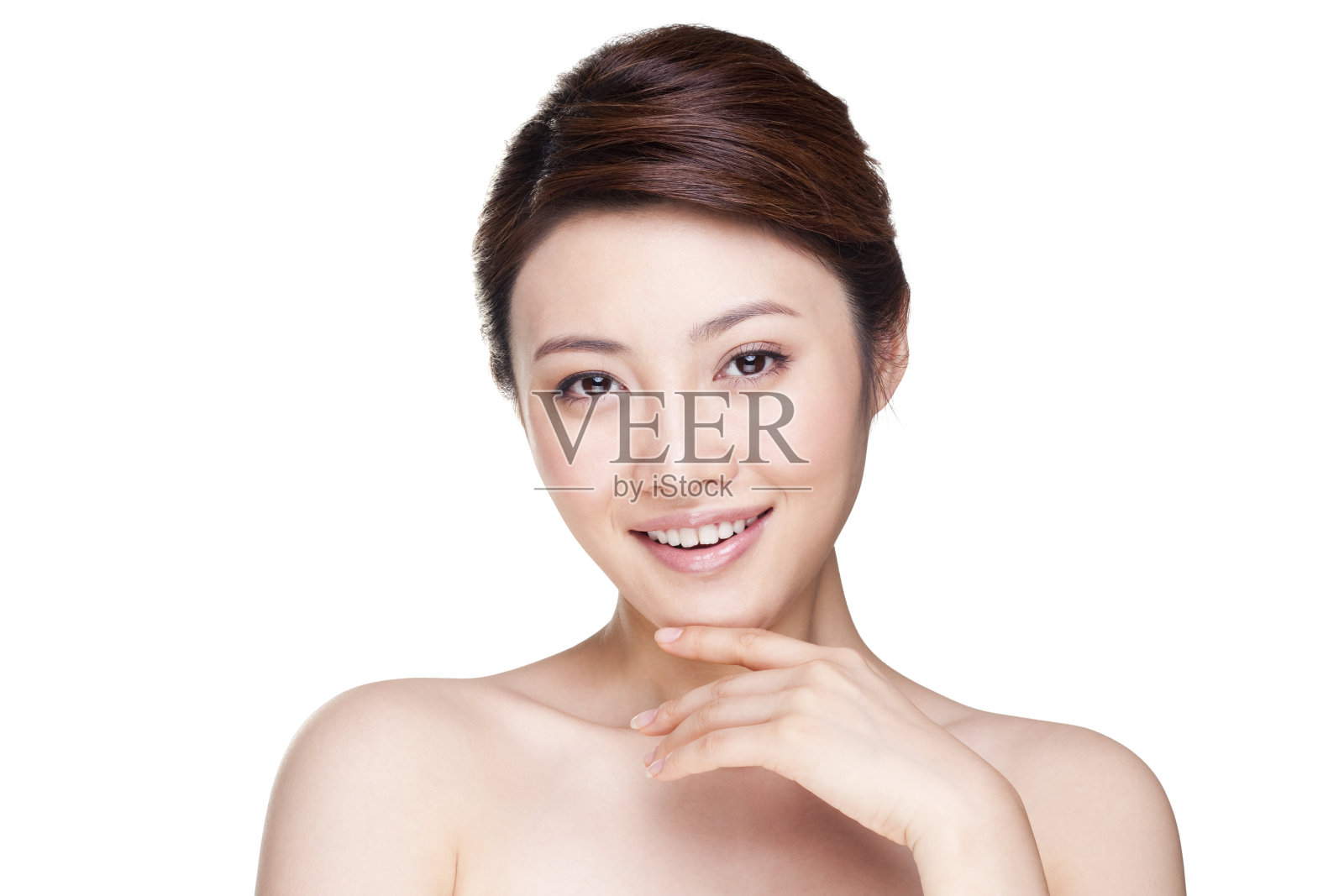 美丽年轻女子肖像照片摄影图片